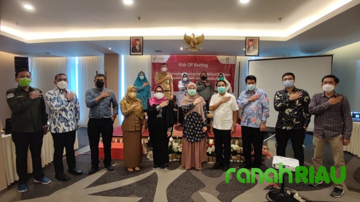 PKBI Riau gelar Kick Off meeting Pencegahan stunting melalui aktivasi Posyandu
